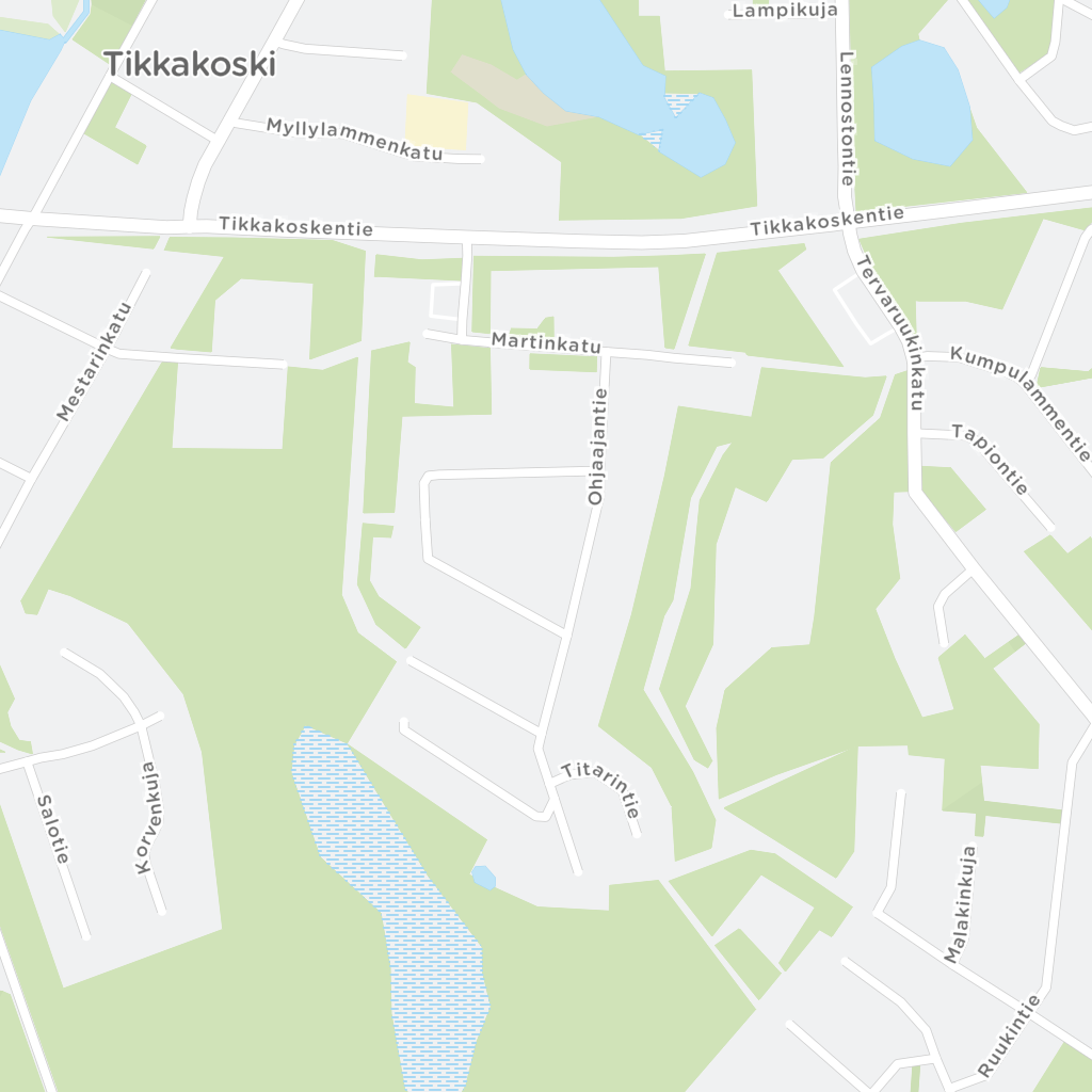 Pysäkki - Hakakatu, Tikkakoski L