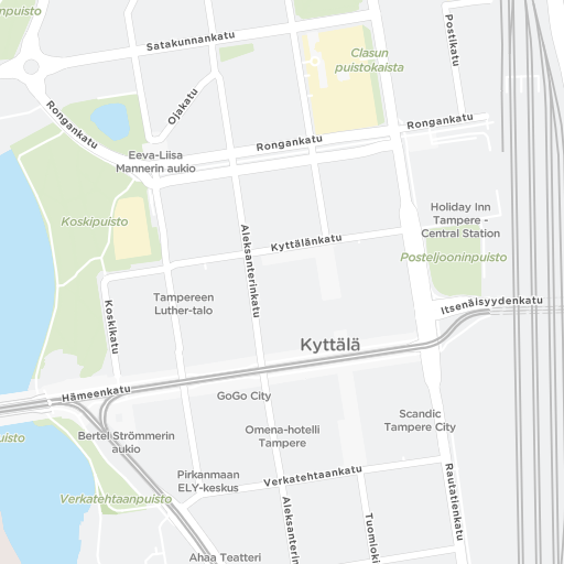 Pysäkki - Tampere linja-autoasema